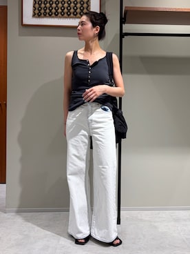 川副優佳さん(レディース・164cm)の夏コーディネート