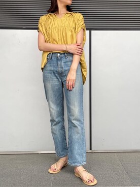 川副優佳さん（レディース・164cm）の夏コーディネート