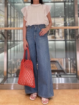 川副優佳さん（レディース・164cm）の夏コーディネート