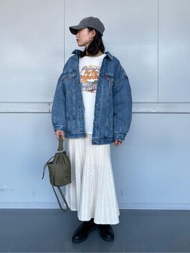 川副優佳さん(レディース・164cm)の秋コーディネート