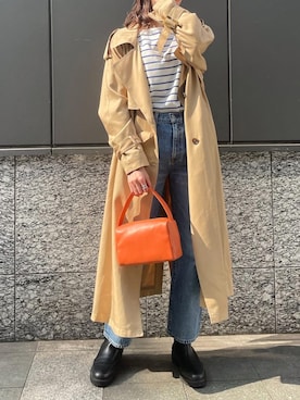 川副優佳さん（レディース・164cm）の冬コーディネート