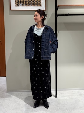 川副優佳さん（レディース・164cm）の秋コーディネート
