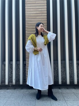 川副優佳さん(レディース・164cm)の秋コーディネート