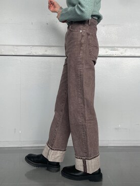 川副優佳さん（レディース・164cm）の冬コーディネート