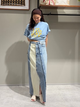 川副優佳さん（レディース・164cm）の春コーディネート