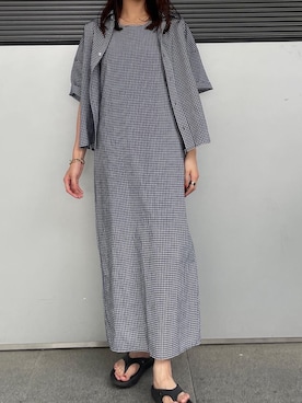 川副優佳さん（レディース・164cm）の春コーディネート