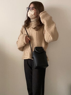 nanaさん（レディース・152cm）の春コーディネート