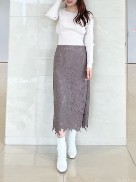 eriさん（レディース・158cm）の冬コーディネート