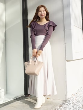 eriさん（レディース・158cm）の冬コーディネート