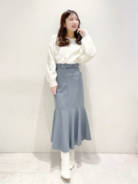 eriさん（レディース・158cm）の冬コーディネート