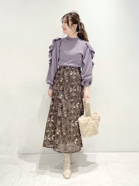 eriさん(レディース・158cm)の冬コーディネート