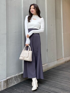 eriさん（レディース・158cm）の冬コーディネート