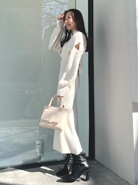 eriさん（レディース・158cm）の冬コーディネート