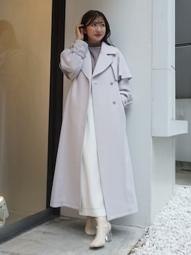 eriさん（レディース・158cm）の冬コーディネート