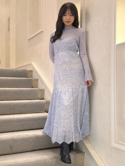 セール】モヘヤニットスカシアミワンピース（ワンピース）｜MERCURYDUO