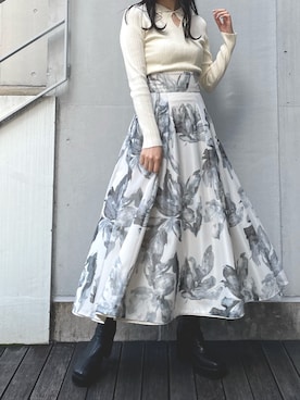 eriさん（レディース・158cm）の冬コーディネート