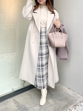 eriさん（レディース・158cm）の冬コーディネート