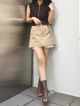 eriさん（レディース・158cm）の春コーディネート