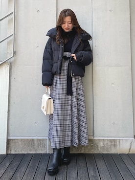 eriさん（レディース・158cm）の冬コーディネート