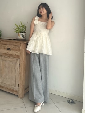 eriさん（レディース・158cm）の夏コーディネート