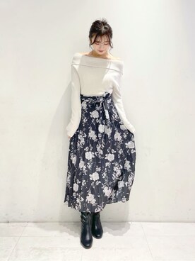 eriさん（レディース・158cm）の冬コーディネート