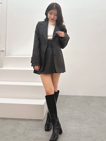 マーキュリーデュオ バックジップミニマーメイドスカパン バックジップミニマーメイドスカパン|マーキュリーデュオ