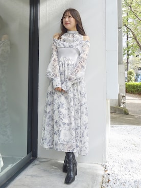 eriさん（レディース・158cm）の冬コーディネート