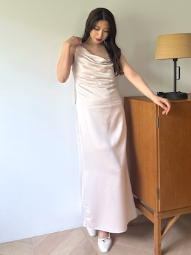 「アイテム（パンプス）」を使った、eriさん（レディース・158cm）の夏コーディネート