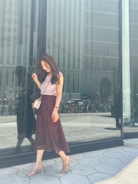 eriさん（レディース・158cm）の春コーディネート