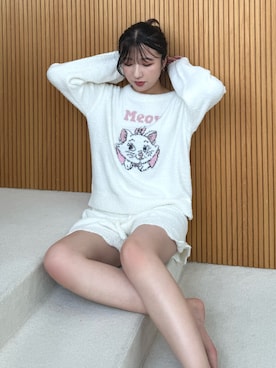 「アイテム（ルームウェア/パジャマ）」を使った、eriさん（レディース・158cm）の秋コーディネート