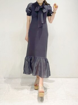 「アイテム（サンダル、その他）」を使った、eriさん（レディース・158cm）の夏コーディネート