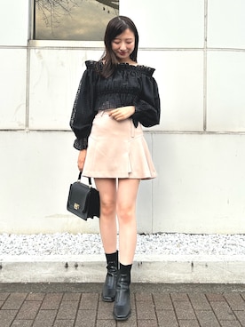 eriさん（レディース・158cm）の冬コーディネート