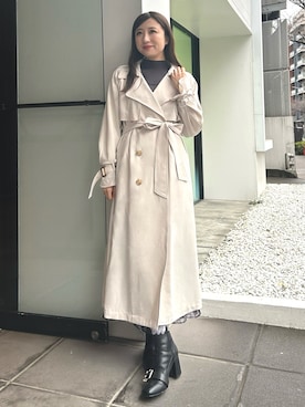 eriさん（レディース・158cm）の冬コーディネート