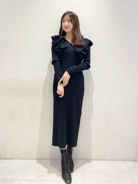 eriさん（レディース・158cm）の冬コーディネート