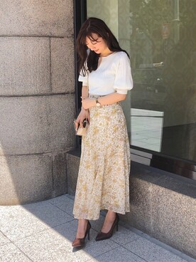 eriさん（レディース・158cm）の夏コーディネート