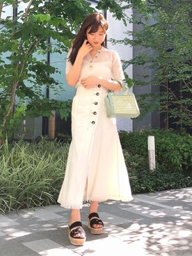 eriさん（レディース・158cm）の夏コーディネート