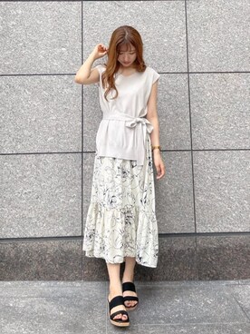 eriさん（レディース・158cm）の夏コーディネート