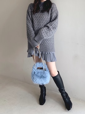 eriさん（レディース・158cm）の冬コーディネート