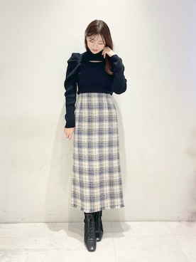 eriさん（レディース・158cm）の冬コーディネート