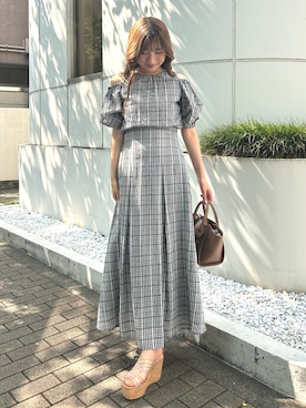 eriさん（レディース・158cm）の夏コーディネート