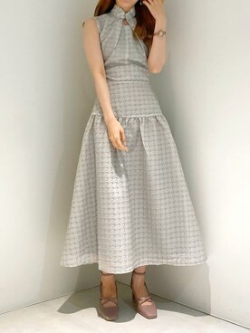 dazzlin(ダズリン)の「フロントオープンチドリワンピース ...