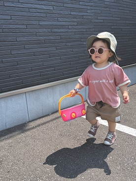 「カラー×コーデ」｜☆cocco☆さん（キッズ・80cm）の春コーディネート