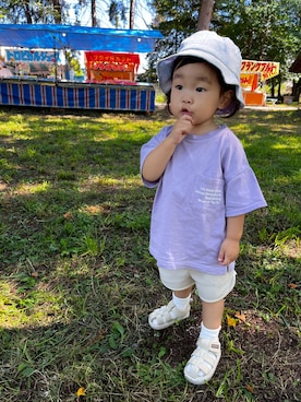 ☆cocco☆さん（キッズ・80cm）の夏コーディネート