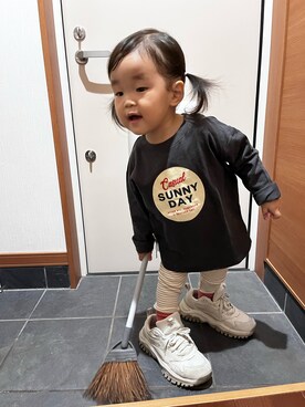 「Sunnyday」｜☆cocco☆さん（キッズ・80cm）の秋コーディネート