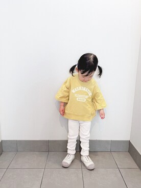 「にゃー」｜☆cocco☆さん（キッズ・90cm）の春コーディネート