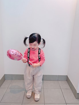 「manina」｜☆cocco☆さん（キッズ・90cm）の春コーディネート