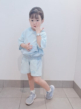 「NIKE（ナイキ）のアイテム」を使った、☆cocco☆さん（キッズ・100cm）の夏コーディネート