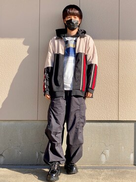 ADRER(アドラー)の「【ADRER】LINE SLEEVE TRACK JACKET/ライン