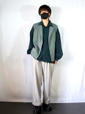 しんやさん（メンズ・172cm）の春コーディネート