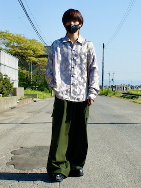 しんやさん(メンズ・172cm)の春コーディネート